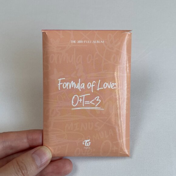 K-pop Twice Formula of Love O+T= 3 14 Album Photocards (Incomplete & Mixed Set) - Picture 8 of 10